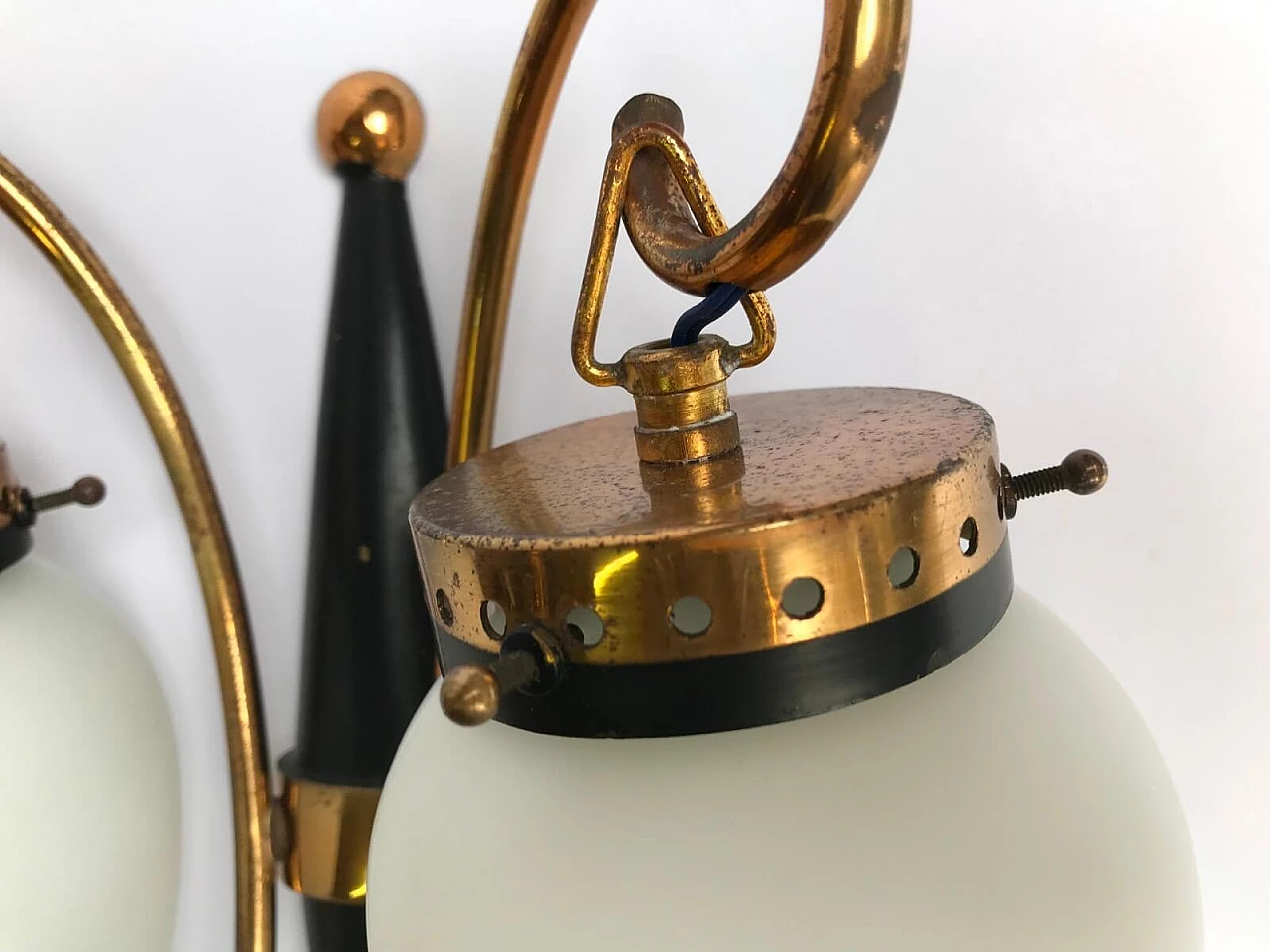 Coppia di applique Stilnovo, anni '50 3