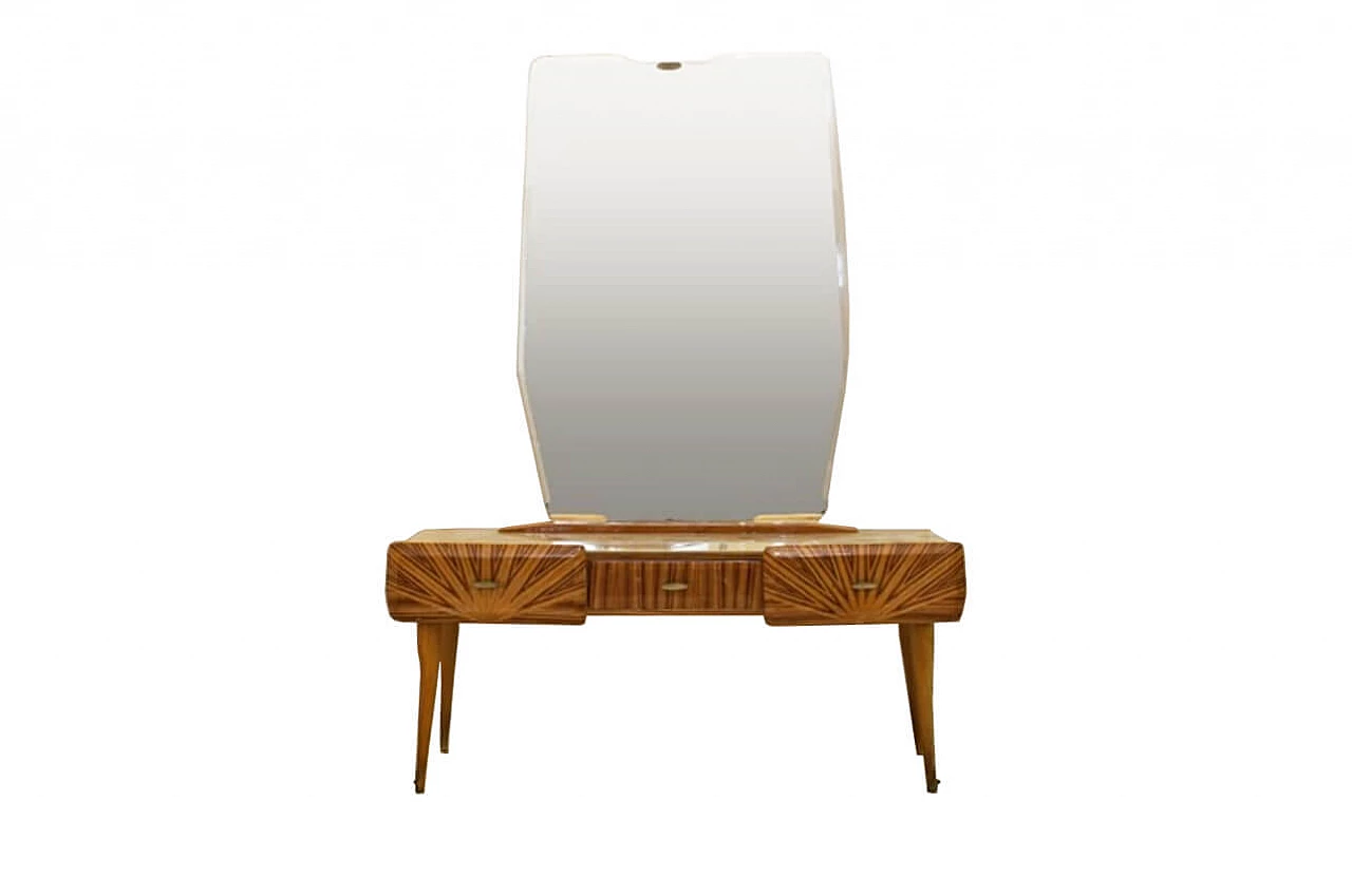 Zebrano wood toilet from the '50s 1