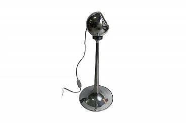 Reggiani chrome-plated table lamp, Italy, 60s