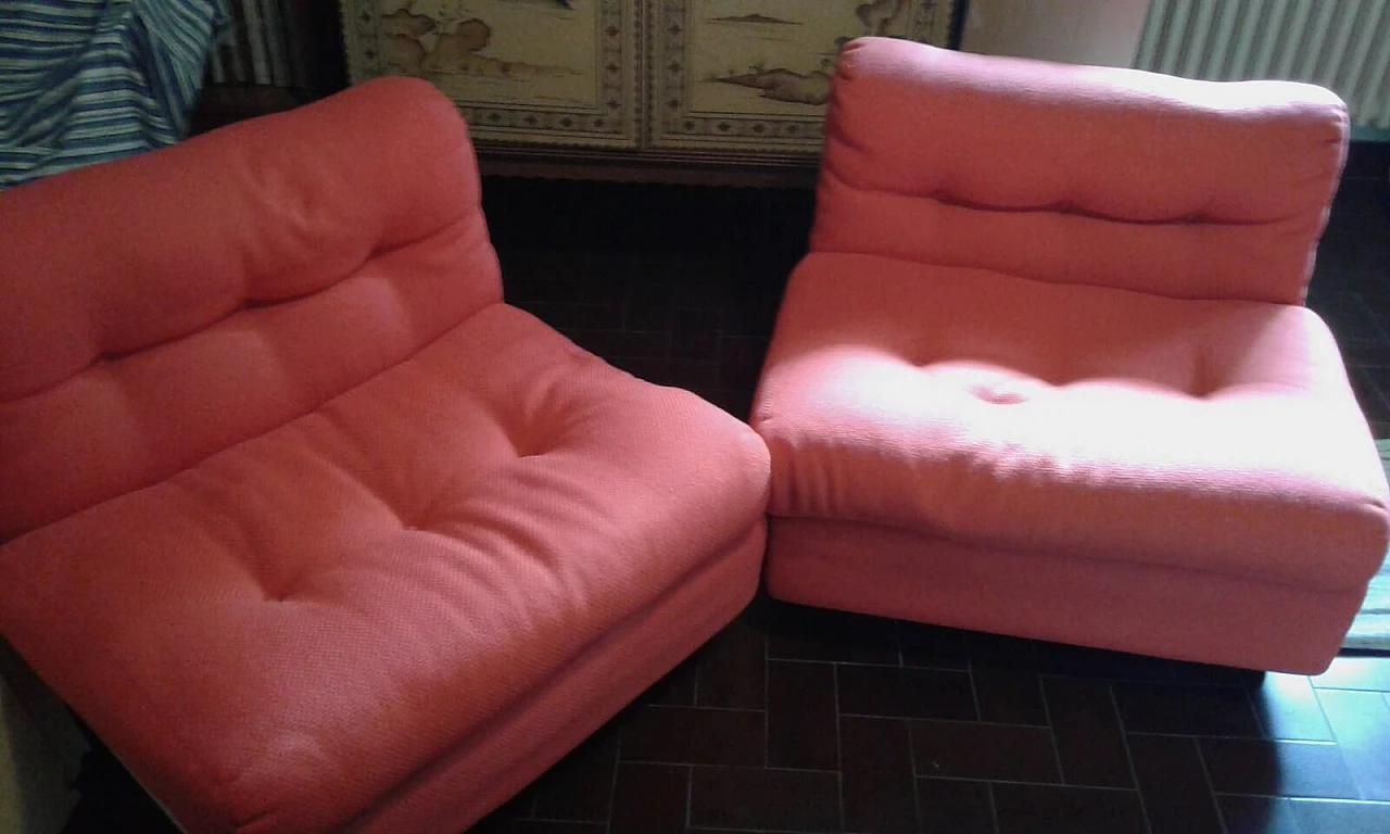 Set of 4 Amaranta armchairs by Mario Bellini for C&B Italia 2