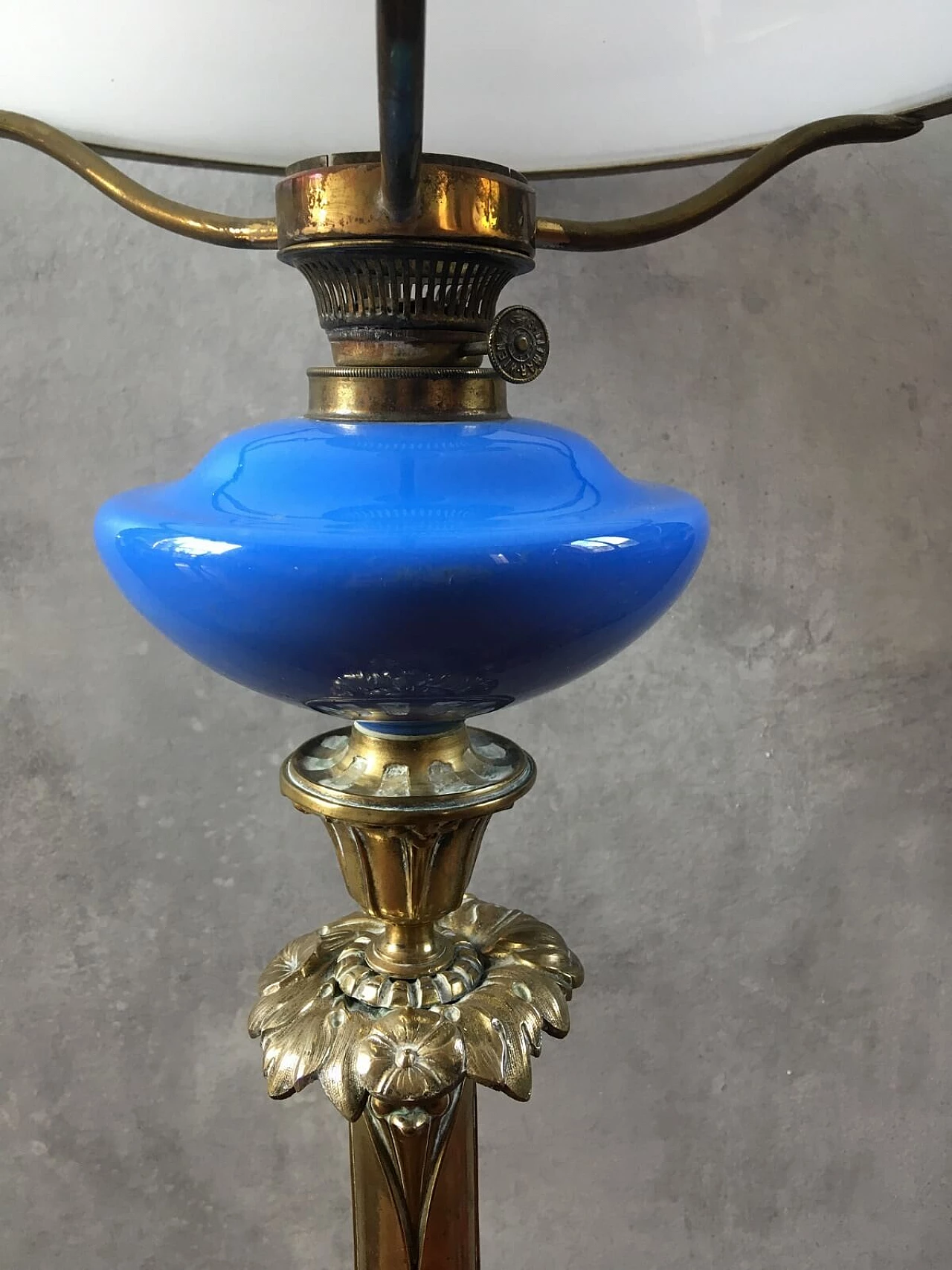 Liberty brass table lamp, 20s 4