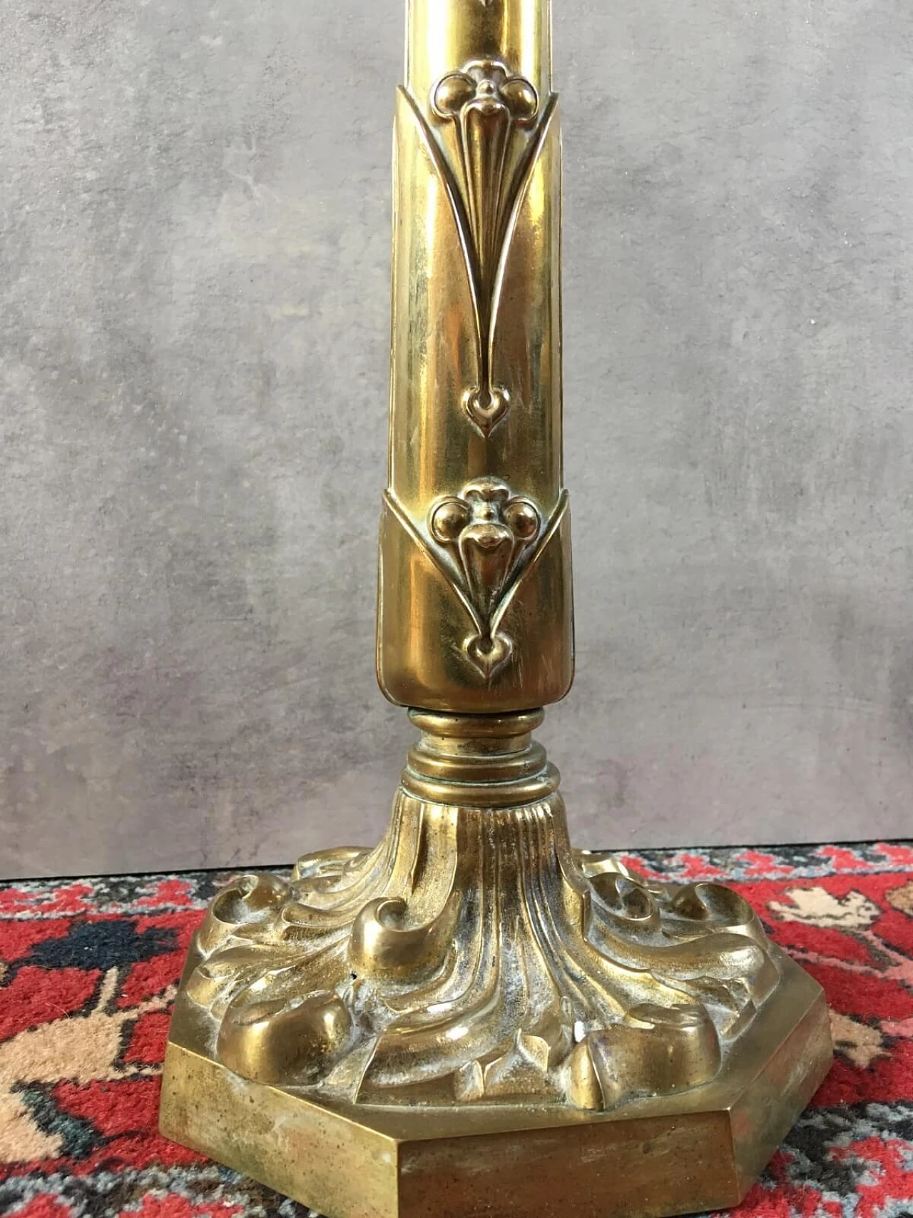 Liberty brass table lamp, 20s 5
