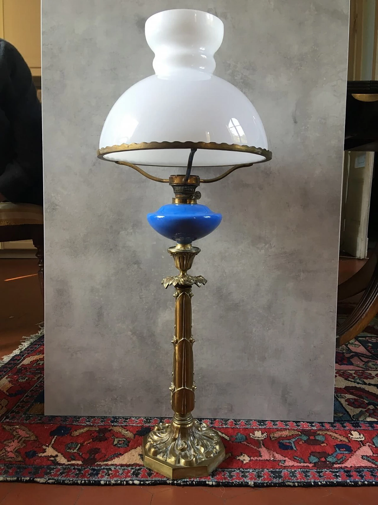 Liberty brass table lamp, 20s 2