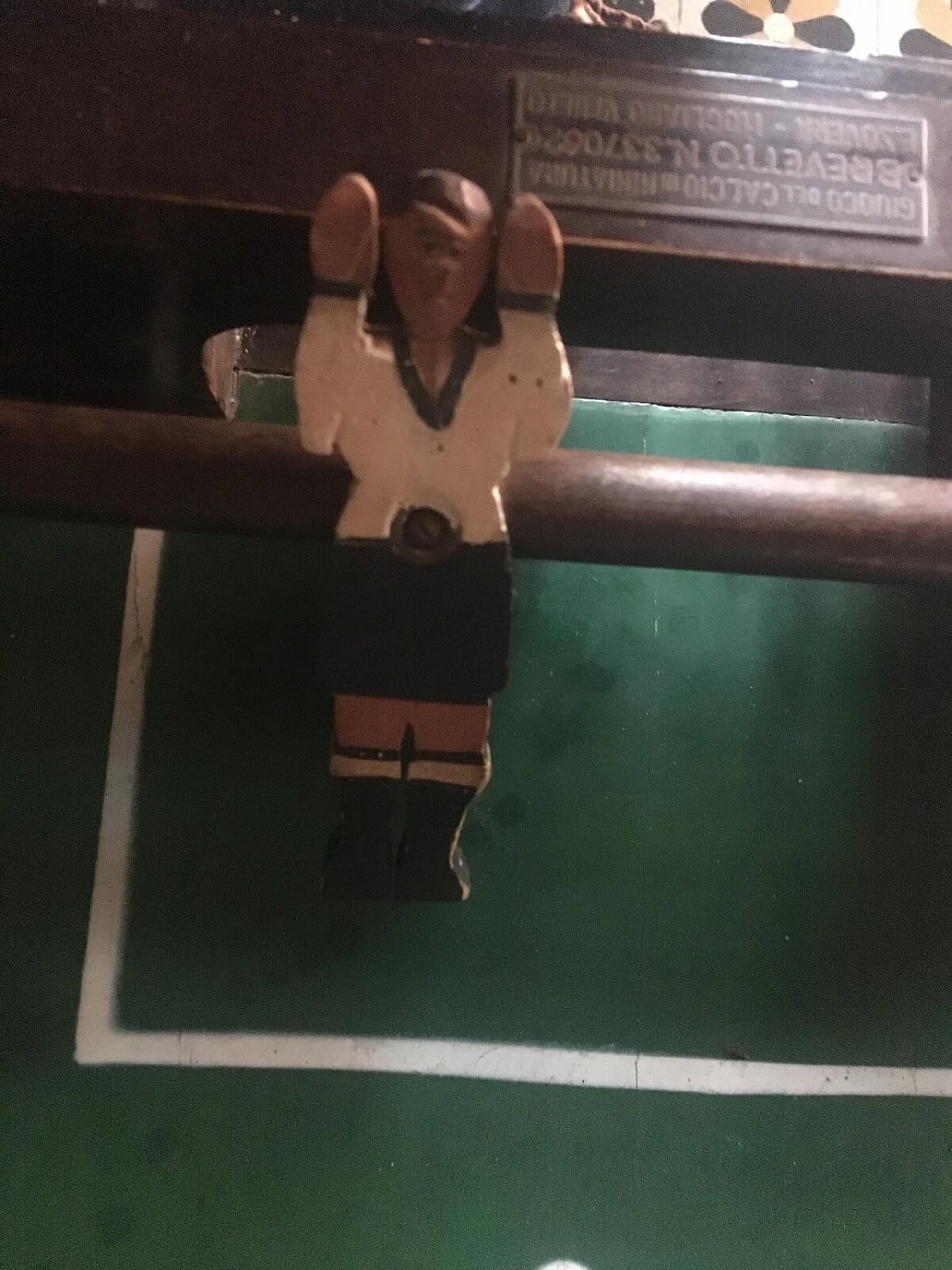 Calcetto in legno anni 20/30 9