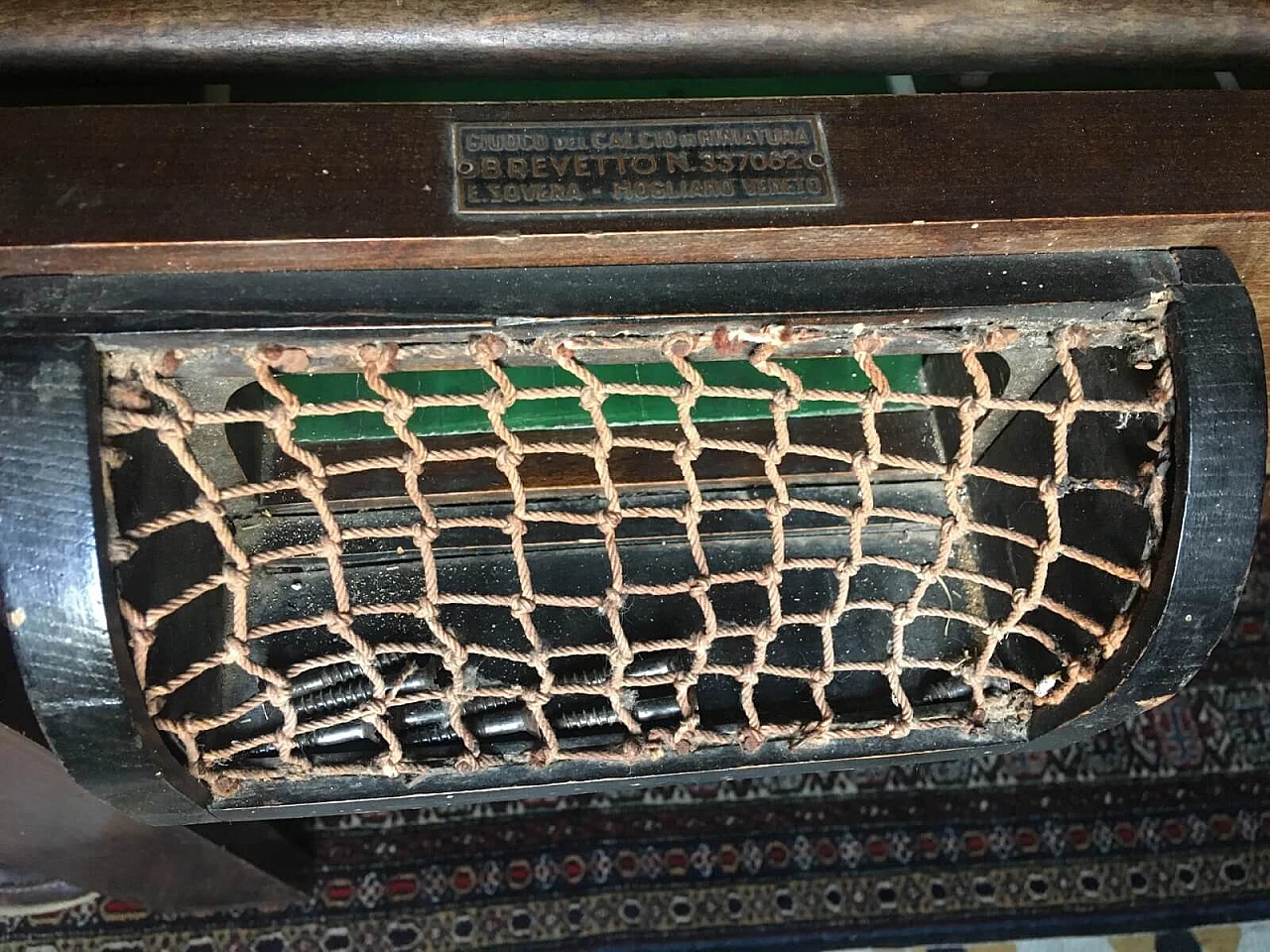 Calcetto in legno anni 20/30 12