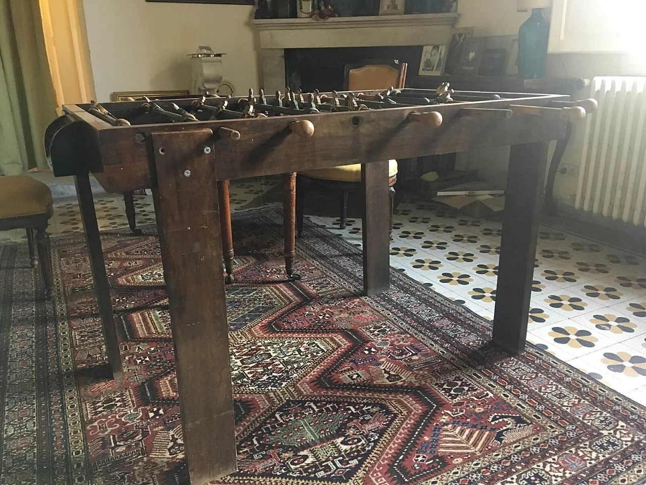 Calcetto in legno anni 20/30 13