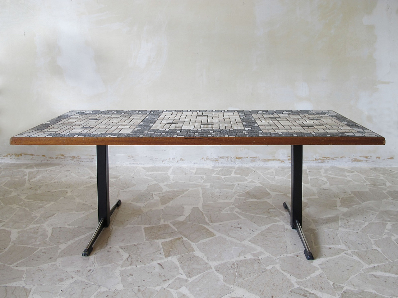 Mosaic coffee table from the 50s 2