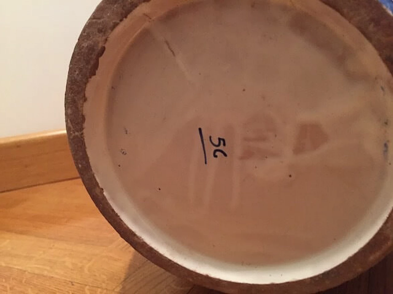 Grande vaso in ceramica, primi '900 6