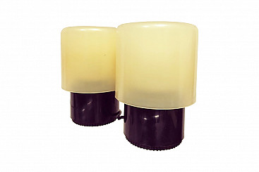 2 Tic Tac lamps by Giotto Stoppino for Kartell, 1970