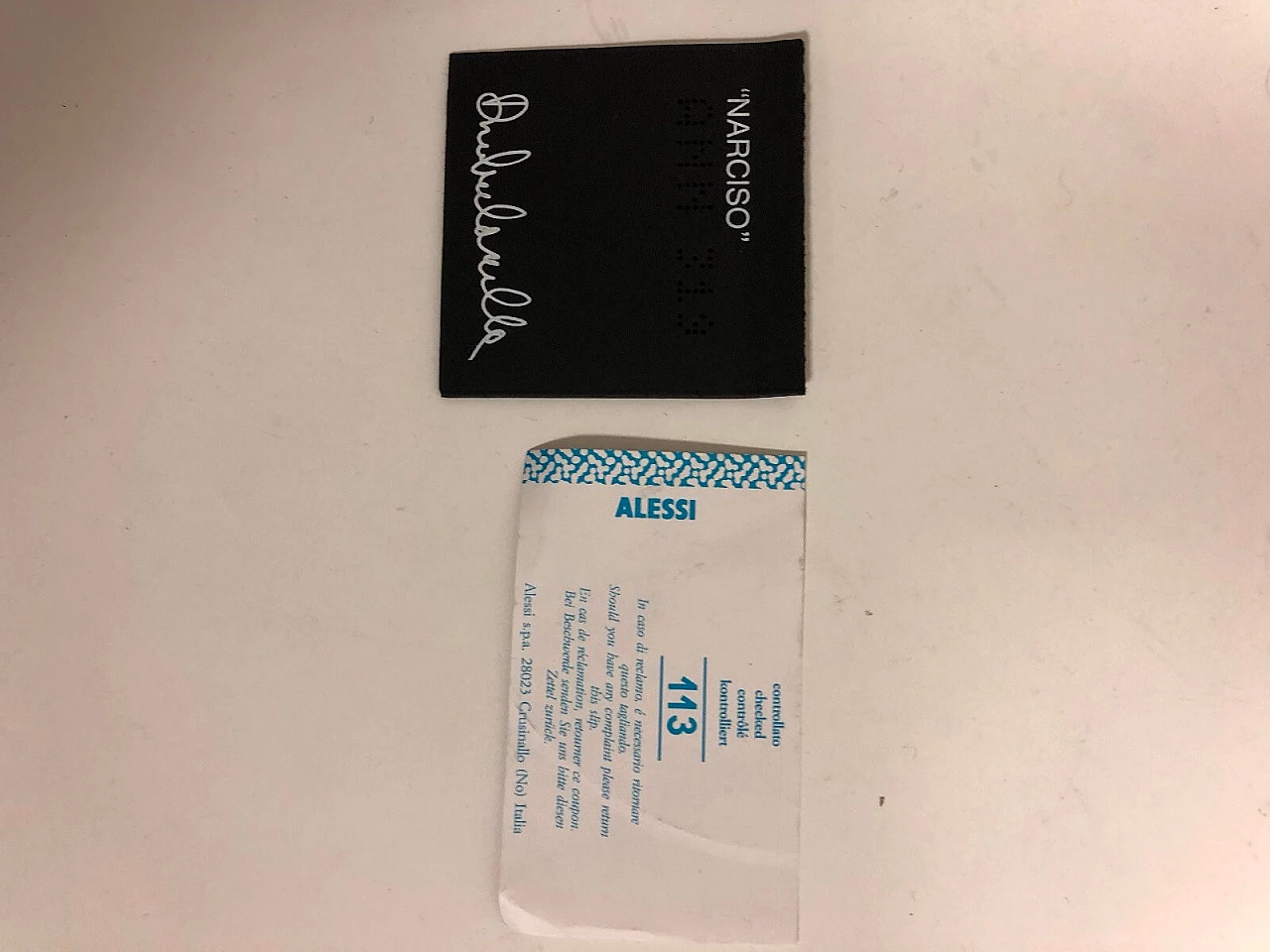 Narcissus Sculpture by Andrea Cascella for Alessi d'Apres 6