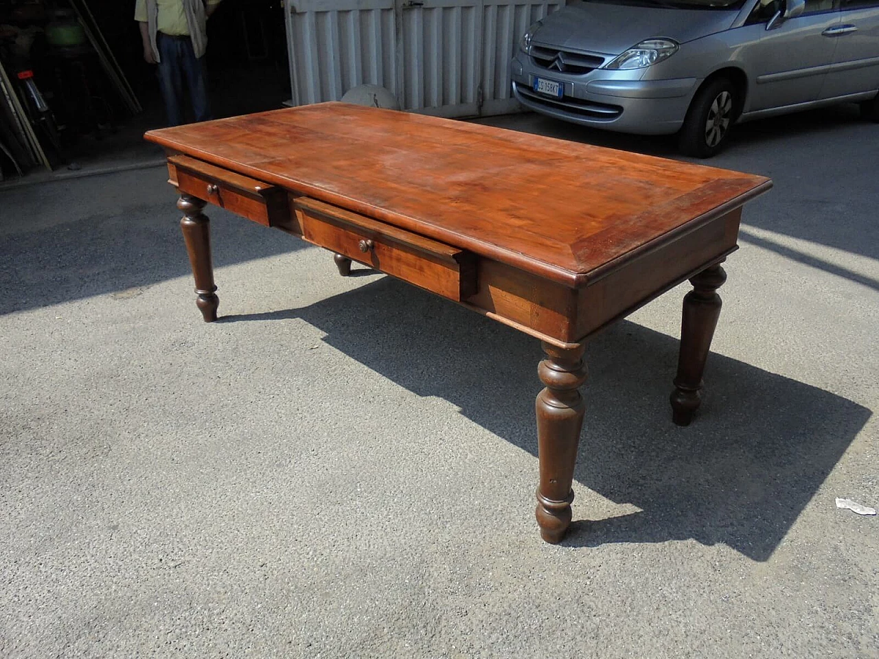 Grande tavolo in legno di Ciliegio 4