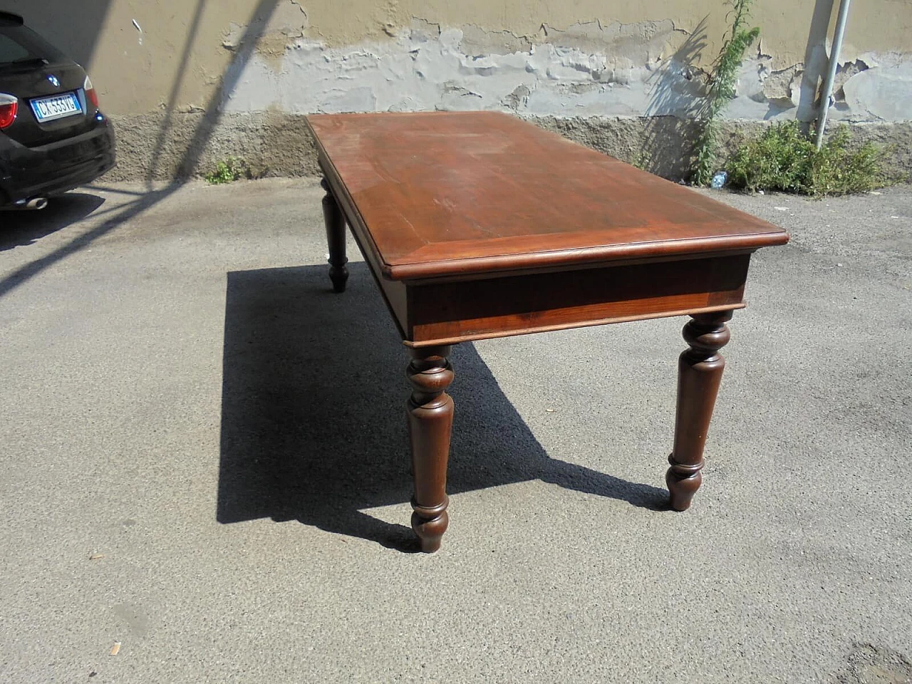 Large table in cherry wood 6
