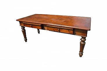 Large table in cherry wood