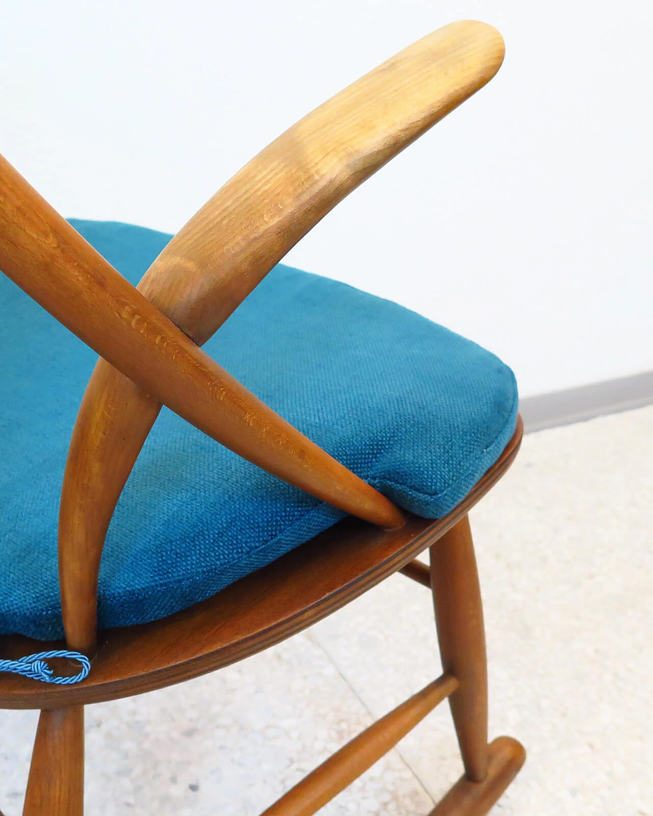 Danish rocking chair '60s design Illum Wikkelsø 7