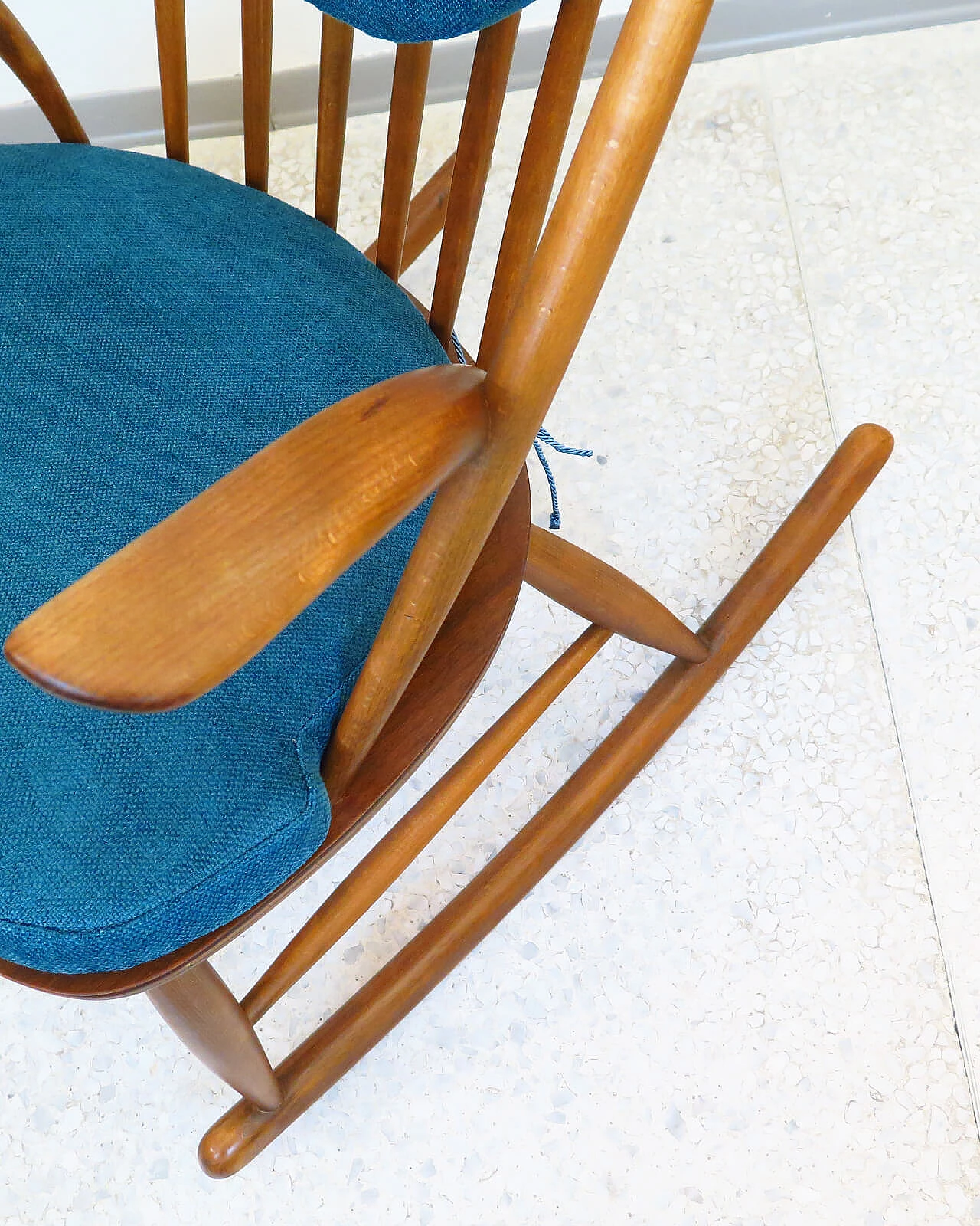 Danish rocking chair '60s design Illum Wikkelsø 9