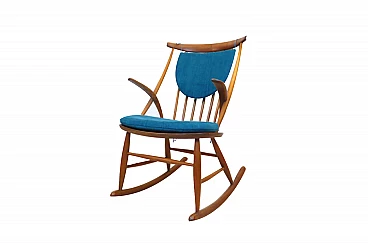 Danish rocking chair '60s design Illum Wikkelsø