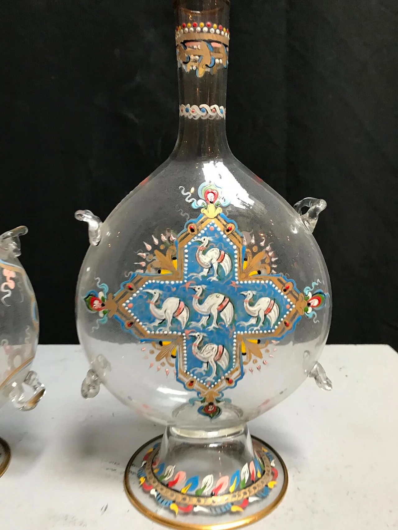 Pair of Murano glass bottles, early '900 4