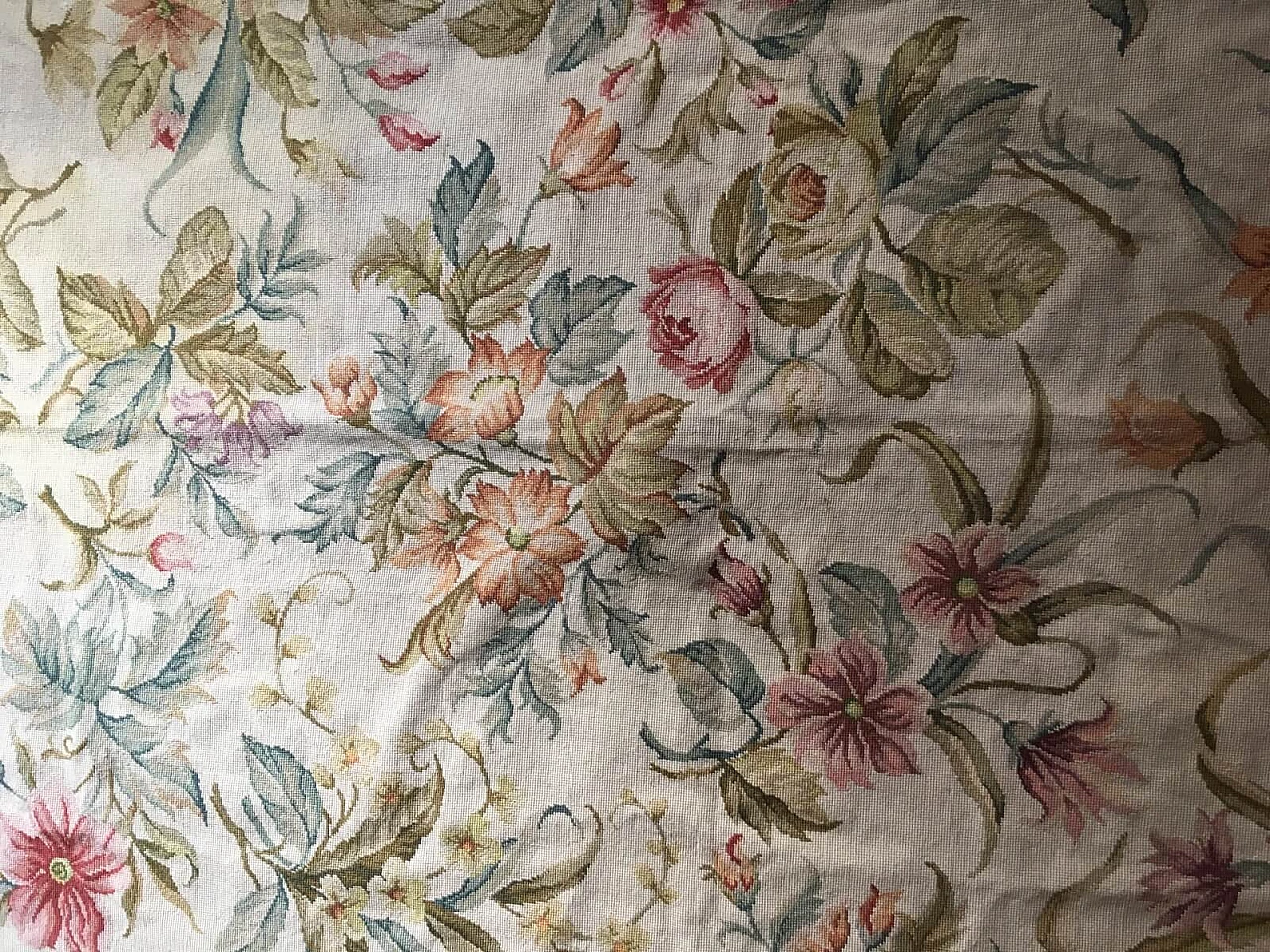 Aubusson floral carpet 4