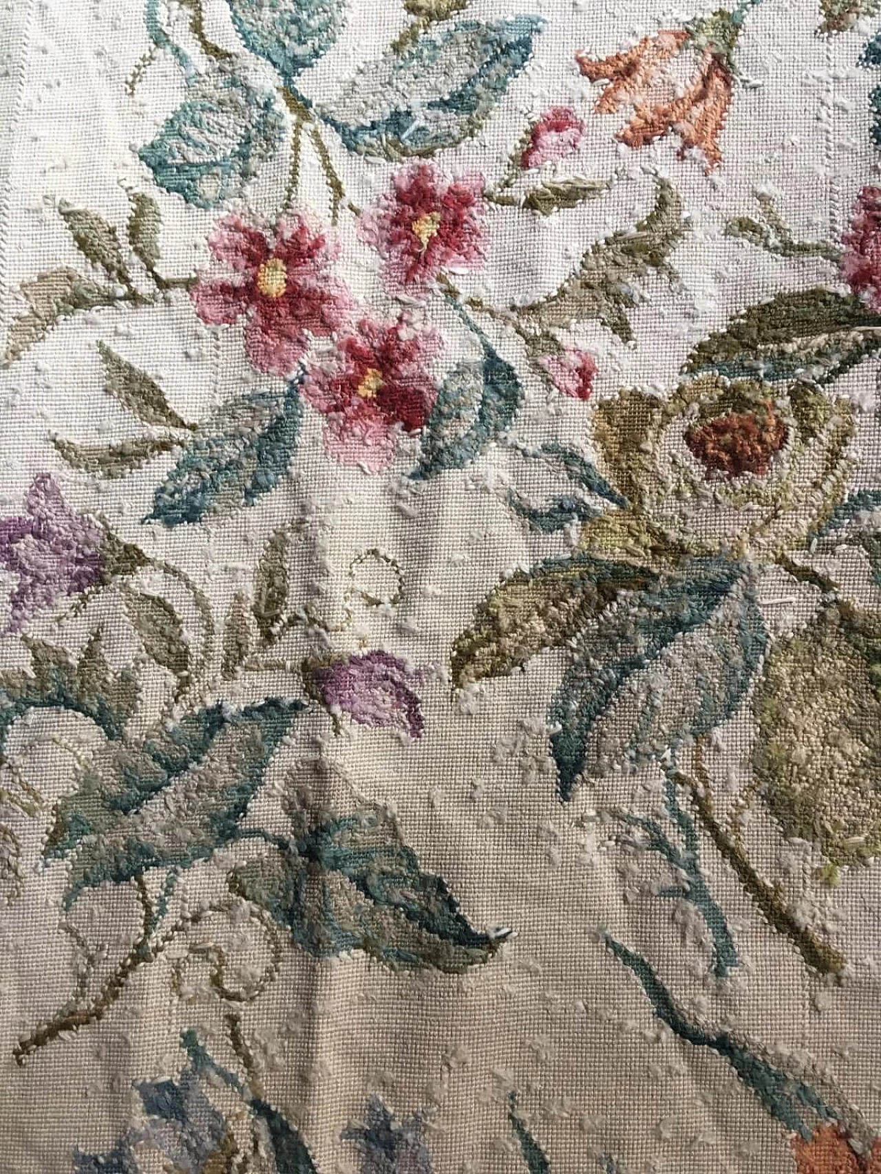 Aubusson floral carpet 9