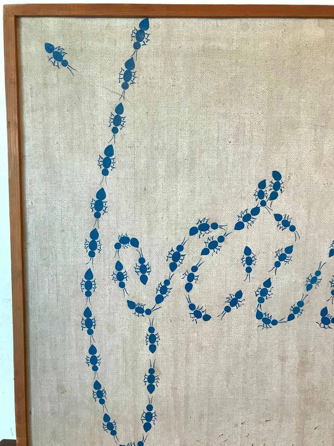 Coppia di quadri di Marilia Rossi tema formiche 4