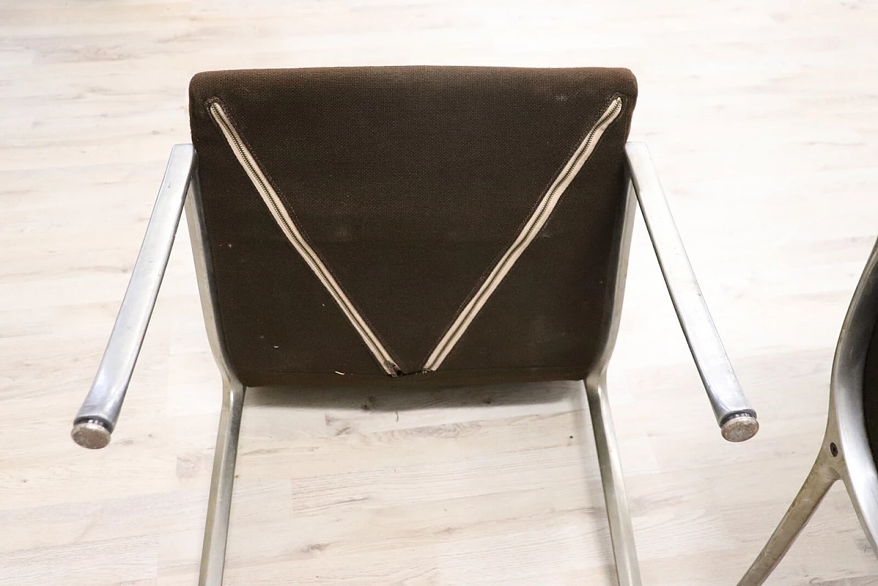 Set of six chairs, style Osvaldo Borsani, 1970 7