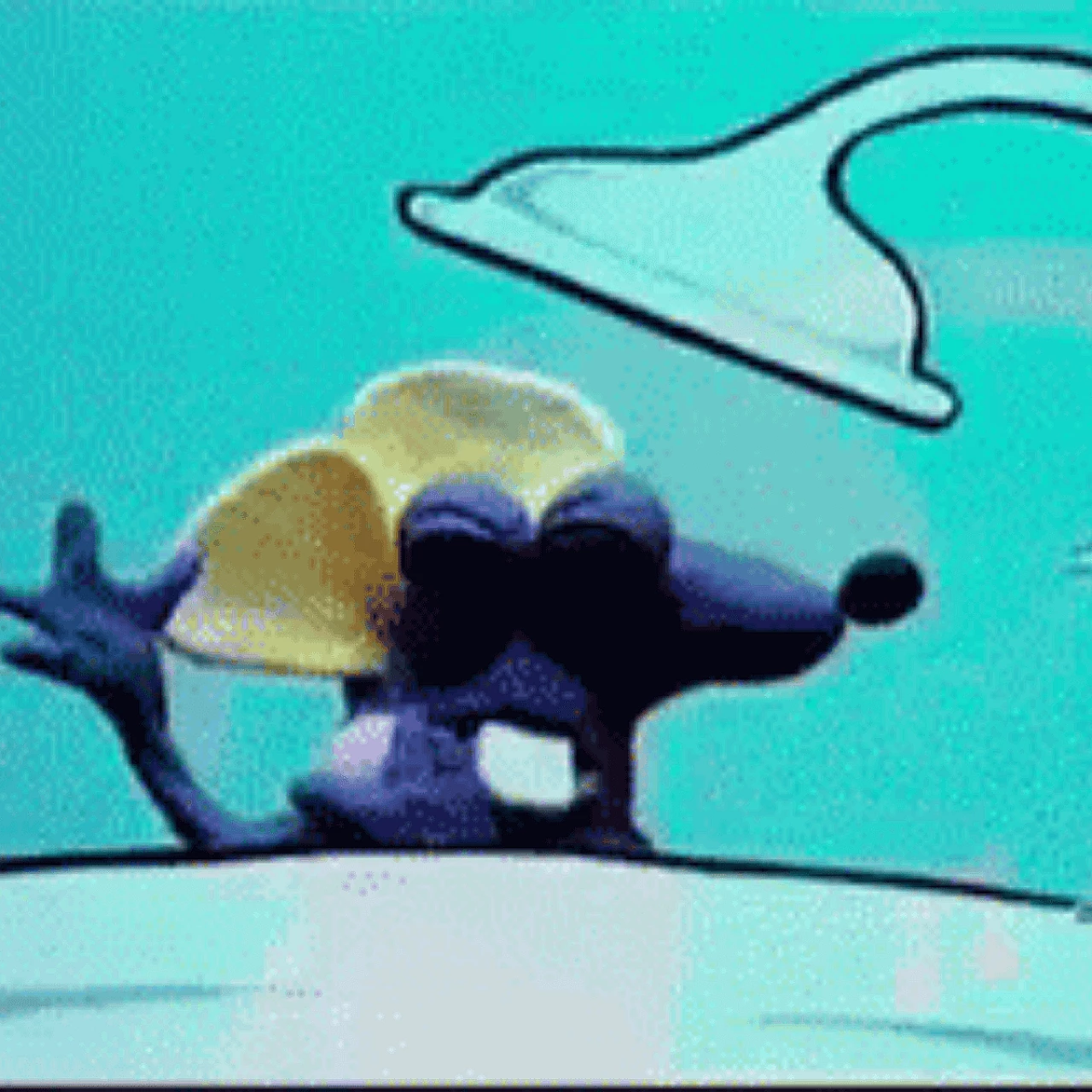 Lampada da scrivania con grande cappello verde 1059930