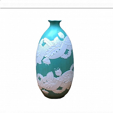 Ceramic Vase by Giovanni Gariboldi for Richard Ginori, 1940s