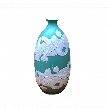 Ceramic Vase by Giovanni Gariboldi for Richard Ginori, 1940s