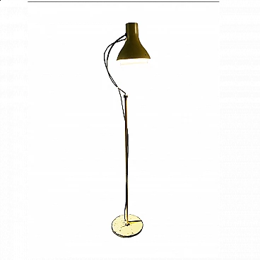 Metal floor lamp, Italy, 60's