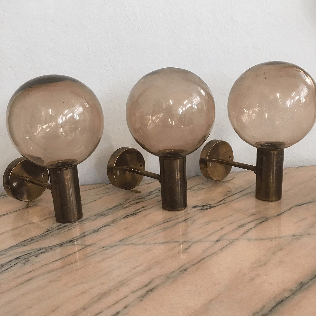 Set of wall lights by Hans Agne Jakobbson, Sweden, ca. 1950 1060878
