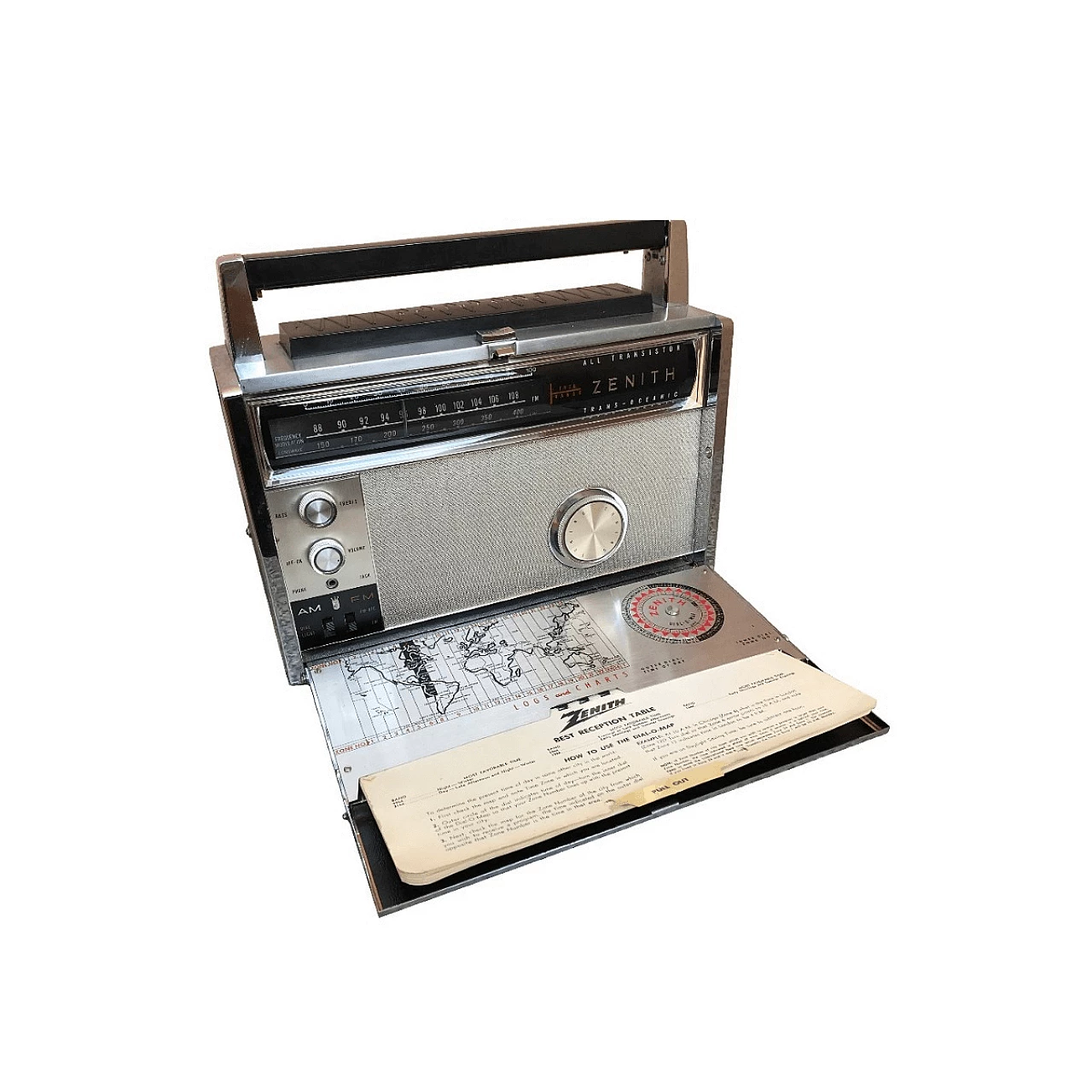 Trasmettitore radio ad onde Zenith di origine americana, anni '40 1061016