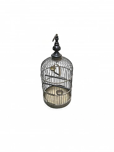 Copper bird cage from the early 1900s