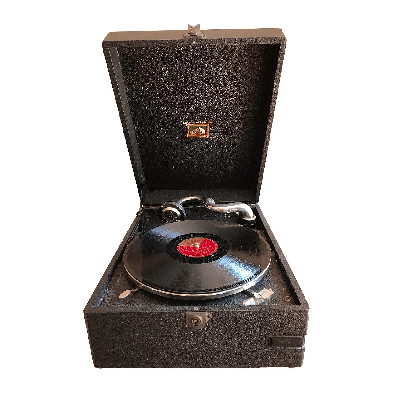 Gramophone in a briefcase His Master's Voice,  '30s 1061057