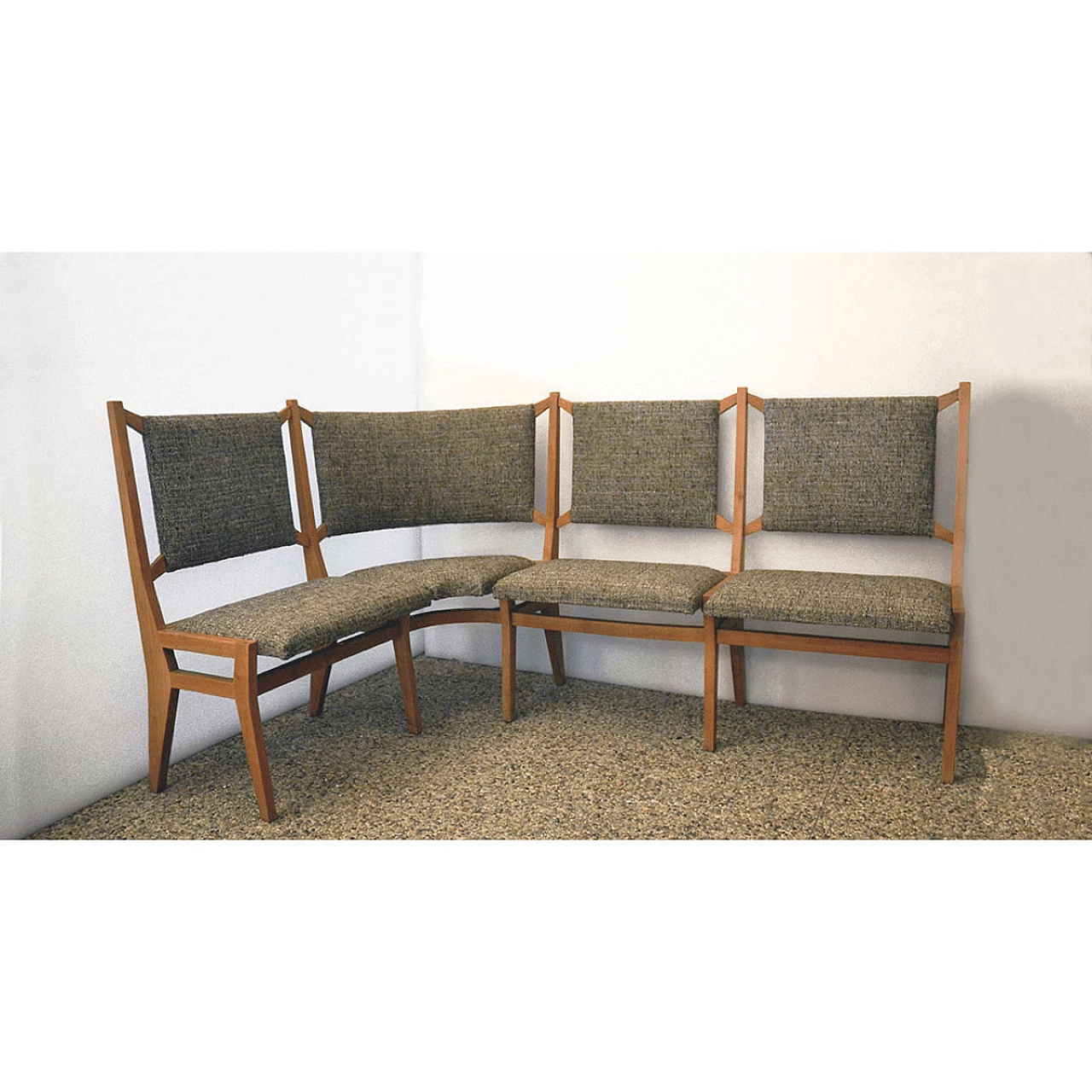 Divano Angolare Anni '50 Produzione Italiana 1061508