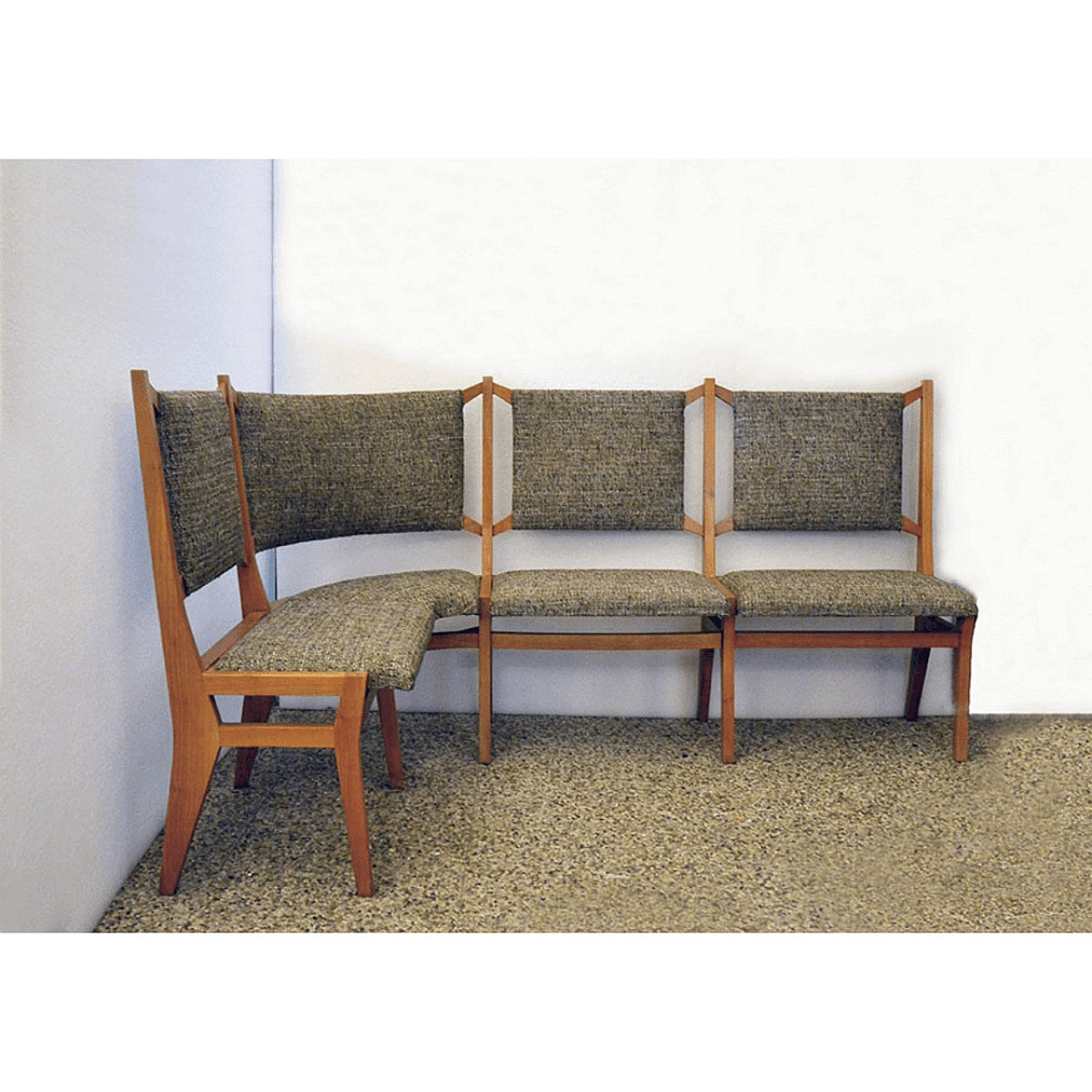 Corner 4 seater sofa, Italy, 50s 1061509