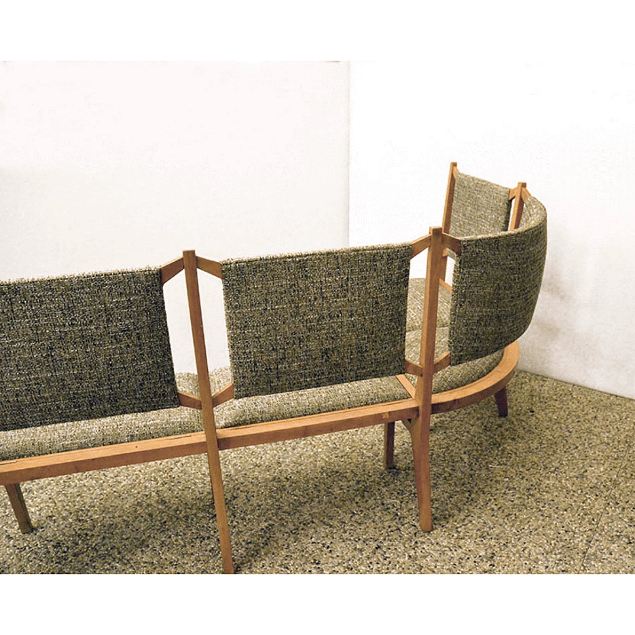 Corner 4 seater sofa, Italy, 50s 1061510
