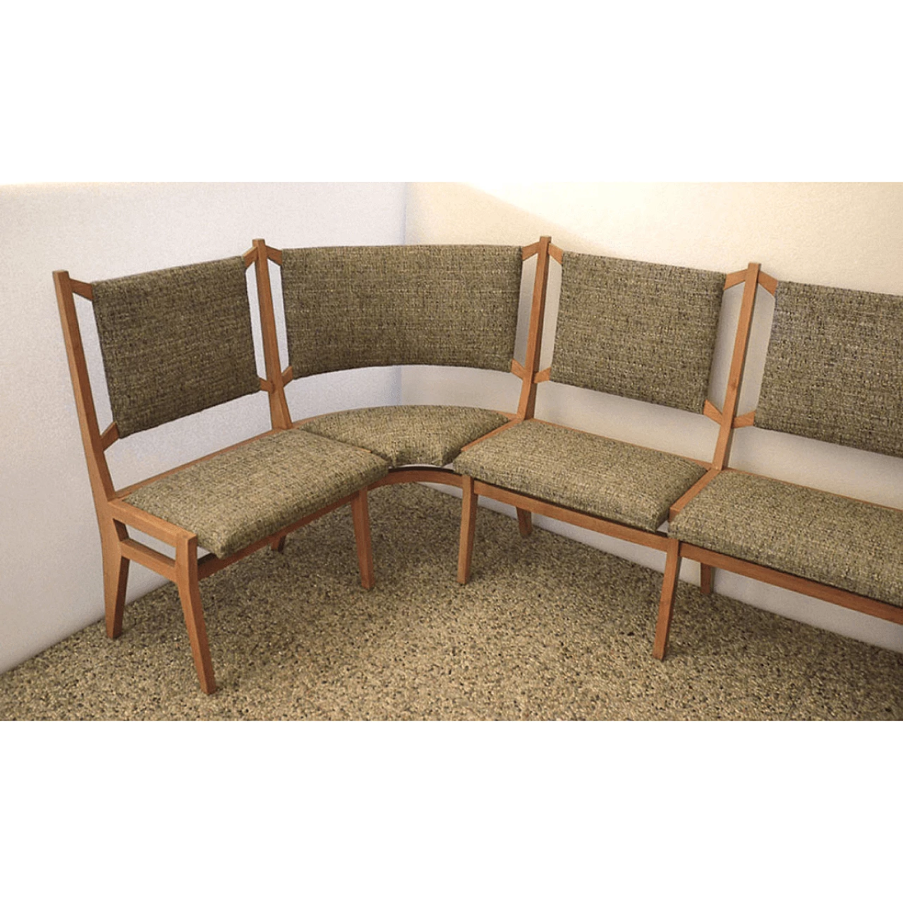 Divano Angolare Anni '50 Produzione Italiana 1061512