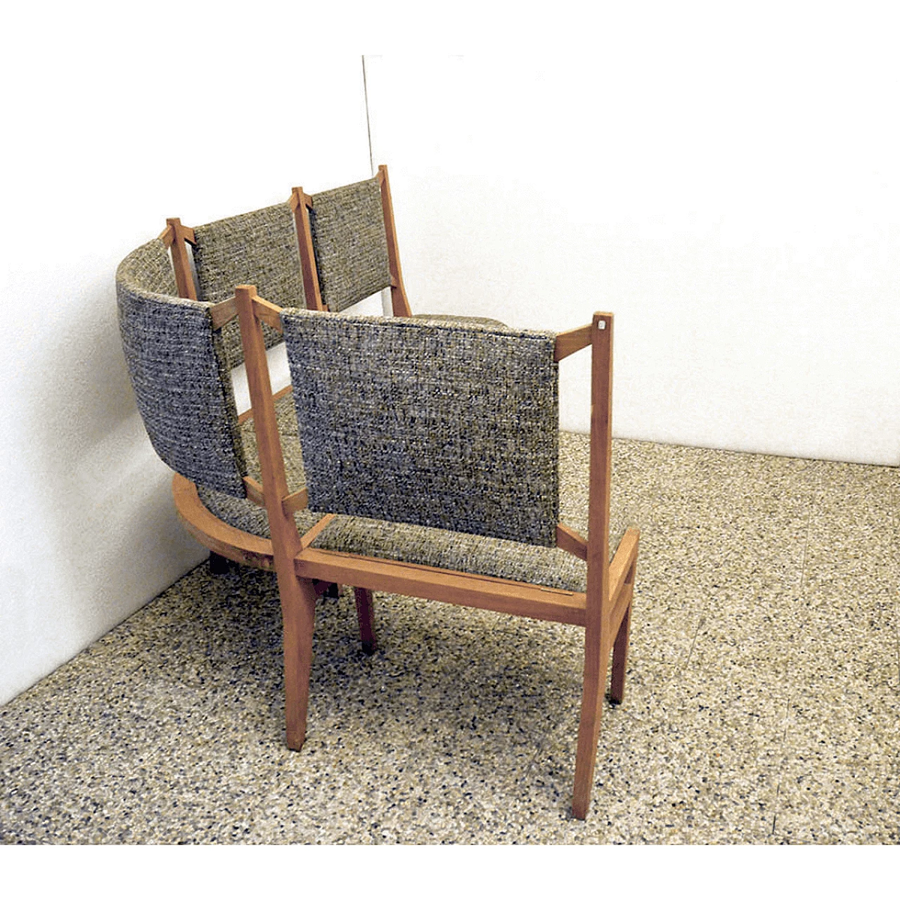 Corner 4 seater sofa, Italy, 50s 1061515