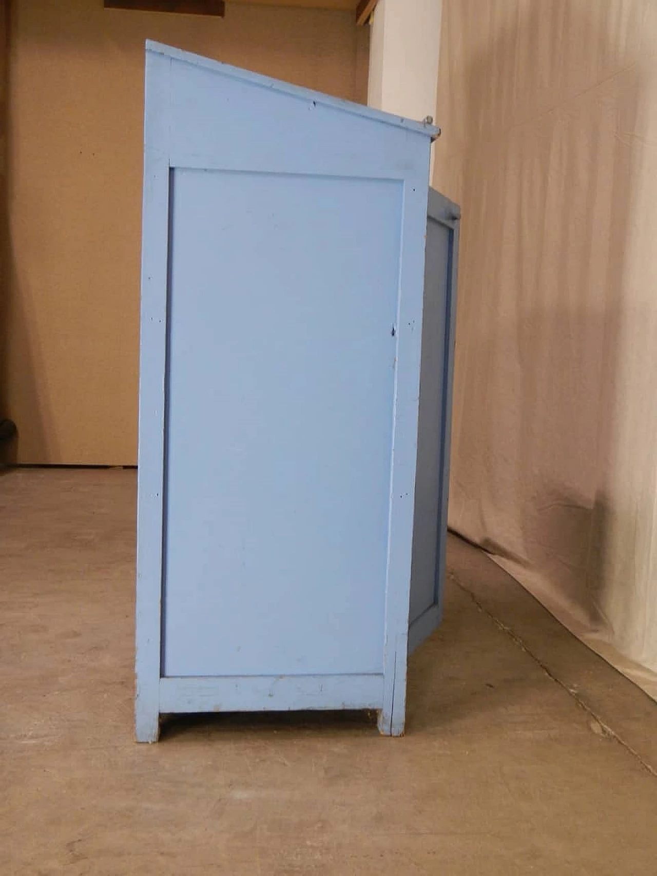 Lectern cabinet with doors and drawers, '70s 1061851