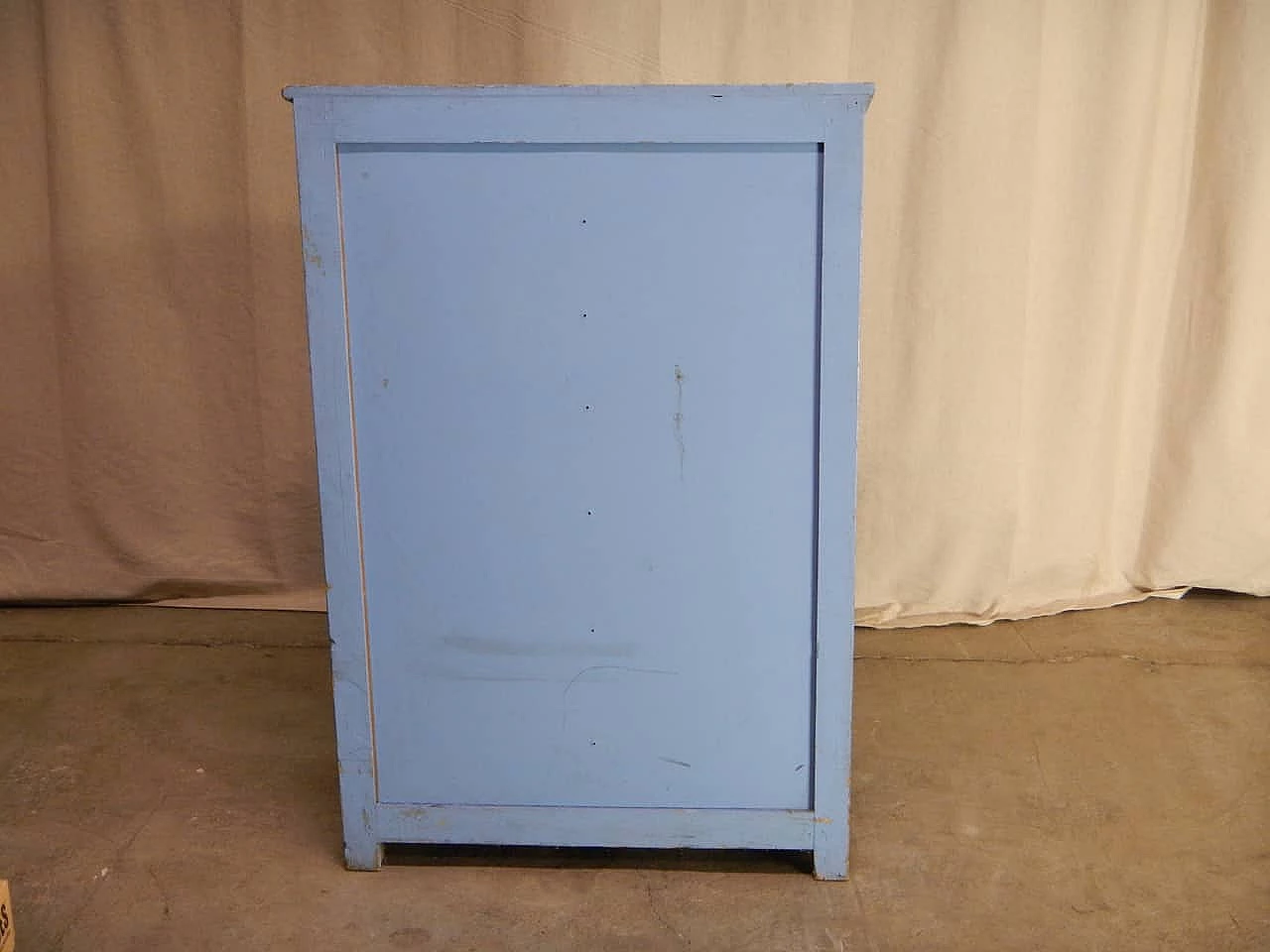 Lectern cabinet with doors and drawers, '70s 1061852