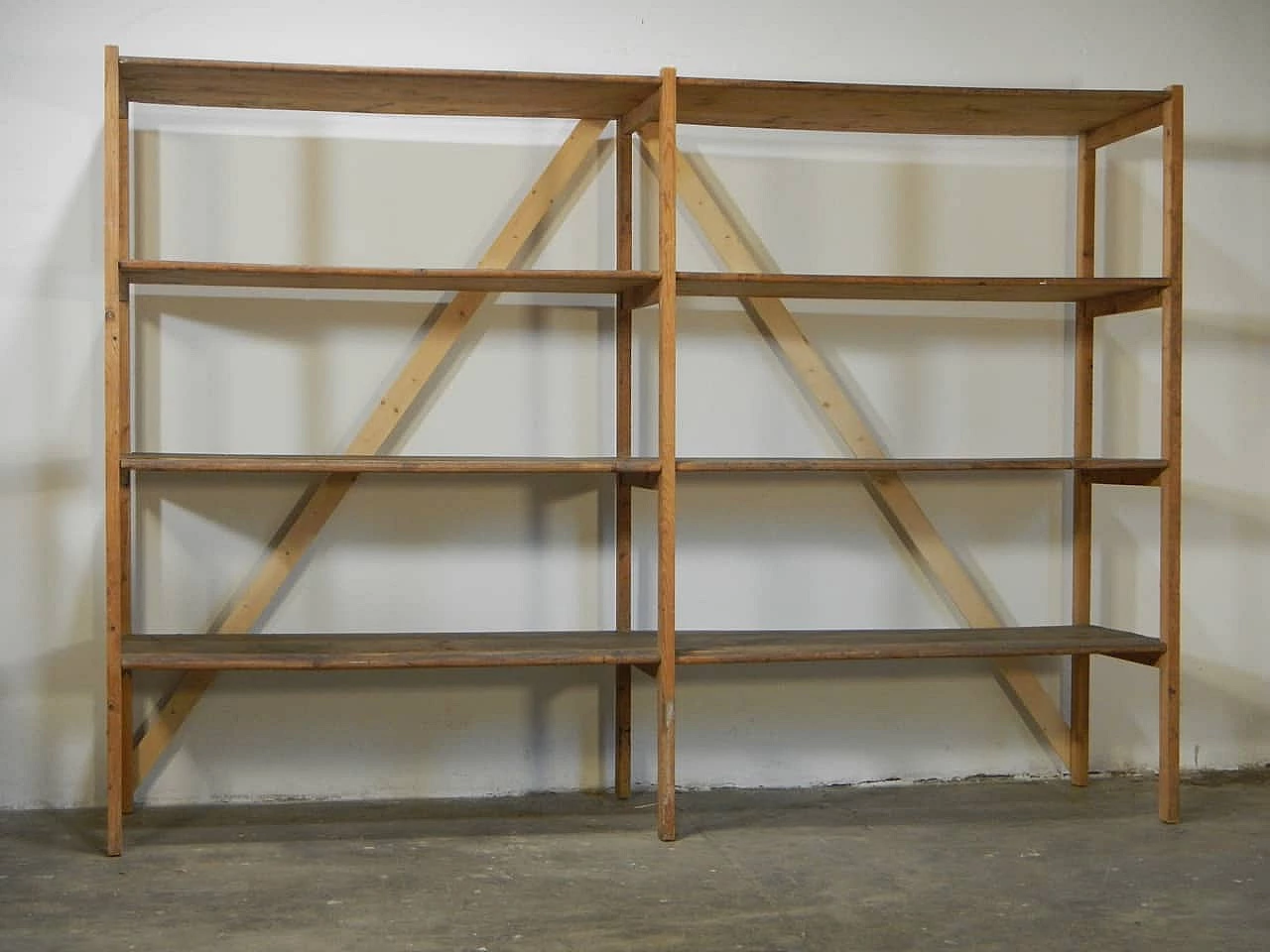 Spruce wood shelf, 1950s 1061880