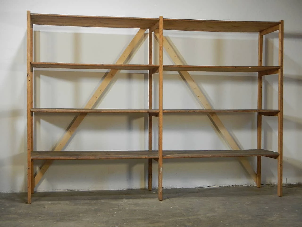 Spruce wood shelf, 1950s 1061881