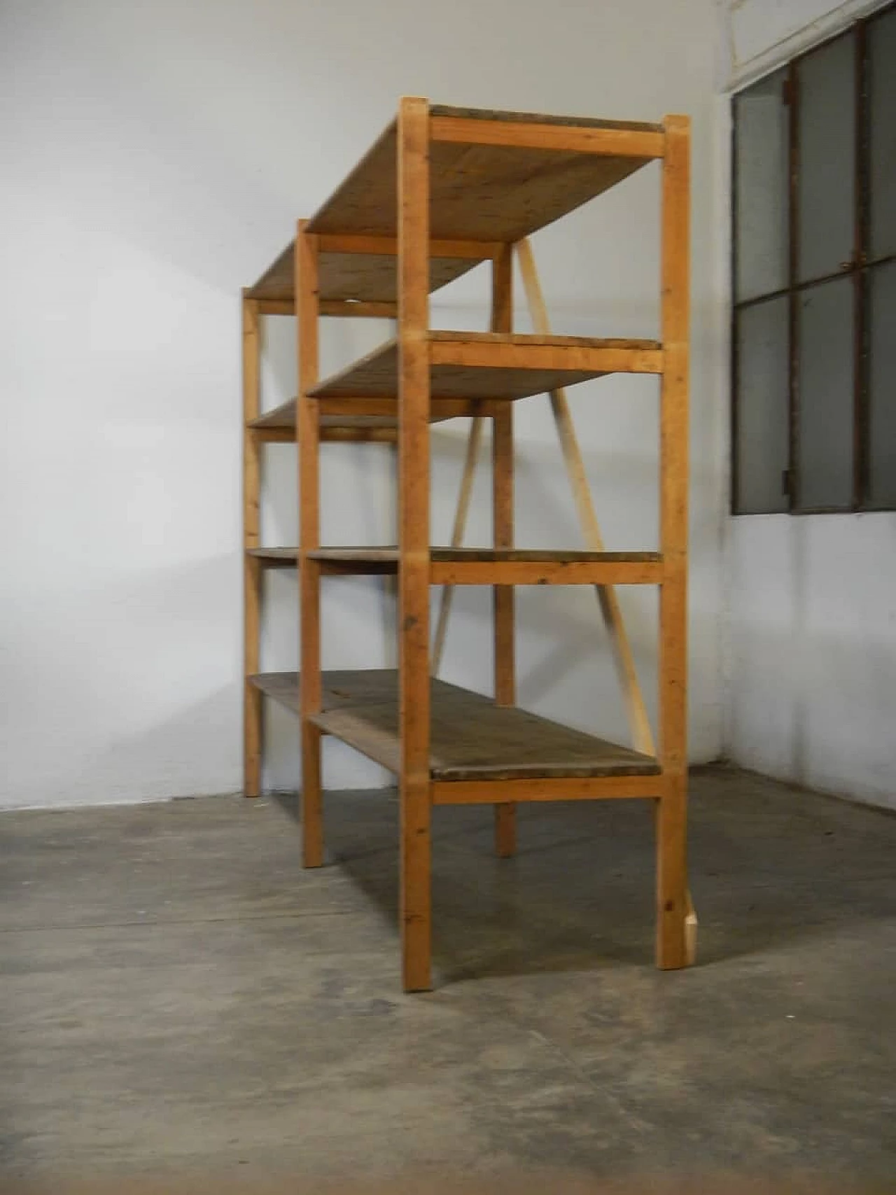 Spruce wood shelf, 1950s 1061882