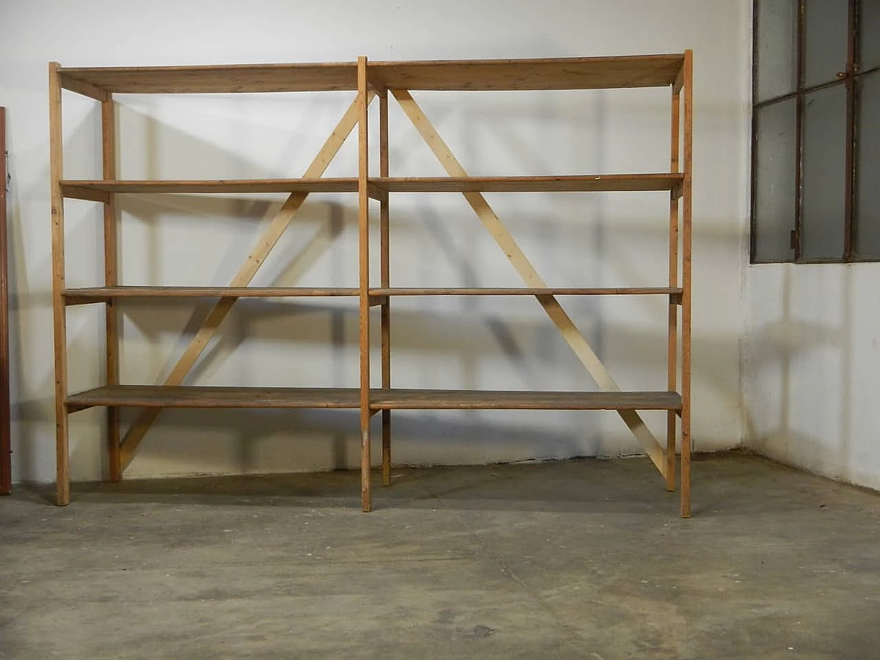 Spruce wood shelf, 1950s 1061883
