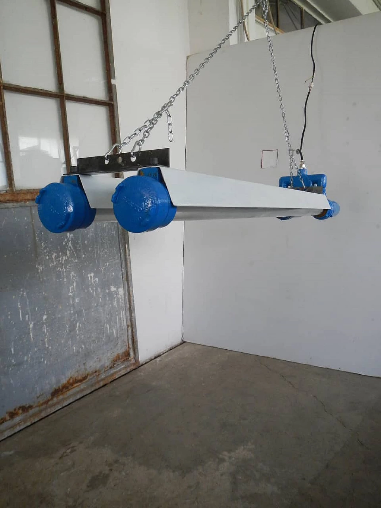 Lampade a neon industriali, ditta Cartem Milano, anni '50 1062250