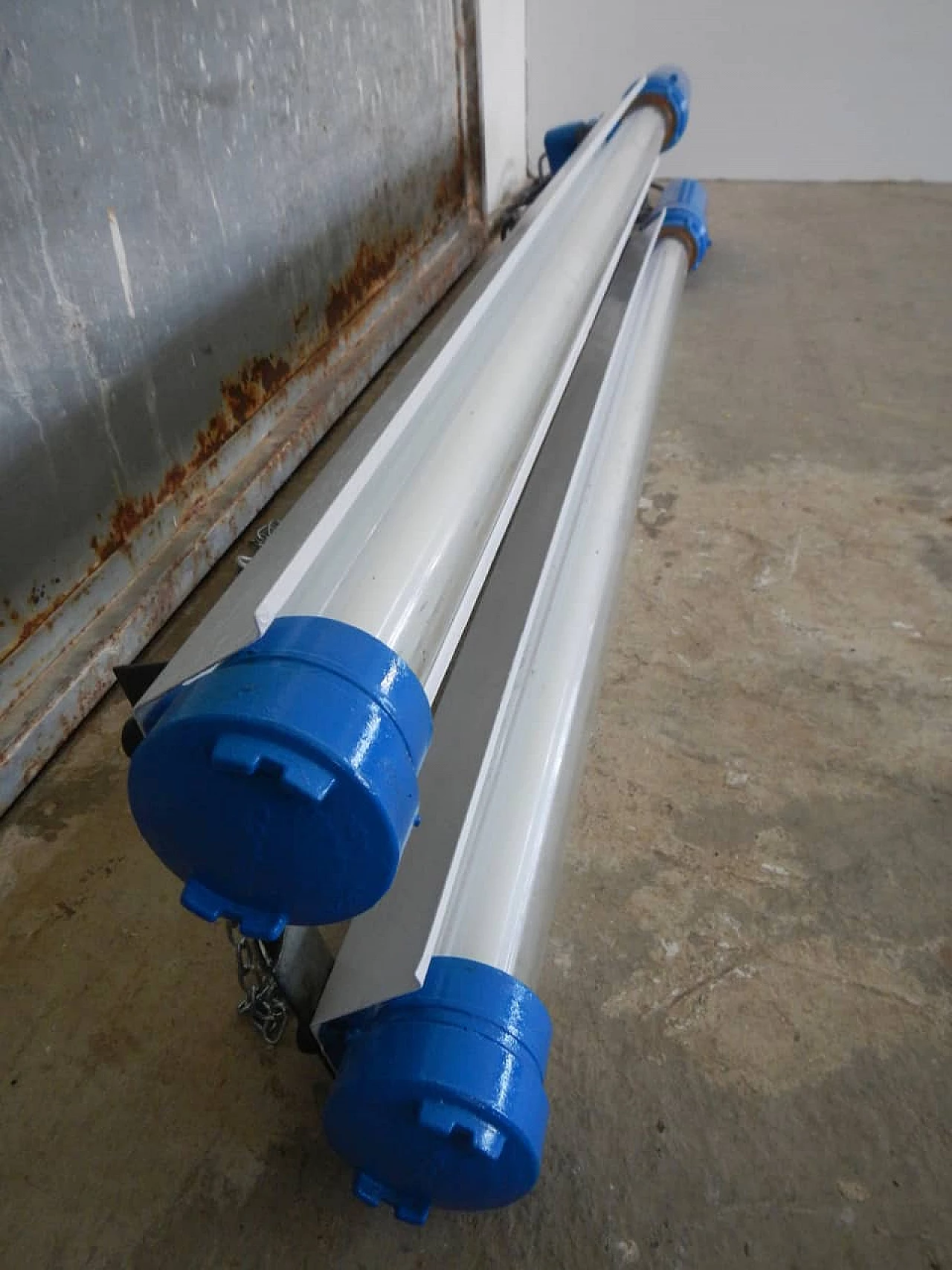 Lampade a neon industriali, ditta Cartem Milano, anni '50 1062252