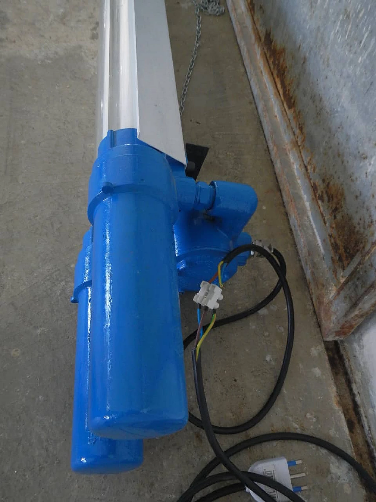 Lampade a neon industriali, ditta Cartem Milano, anni '50 1062254