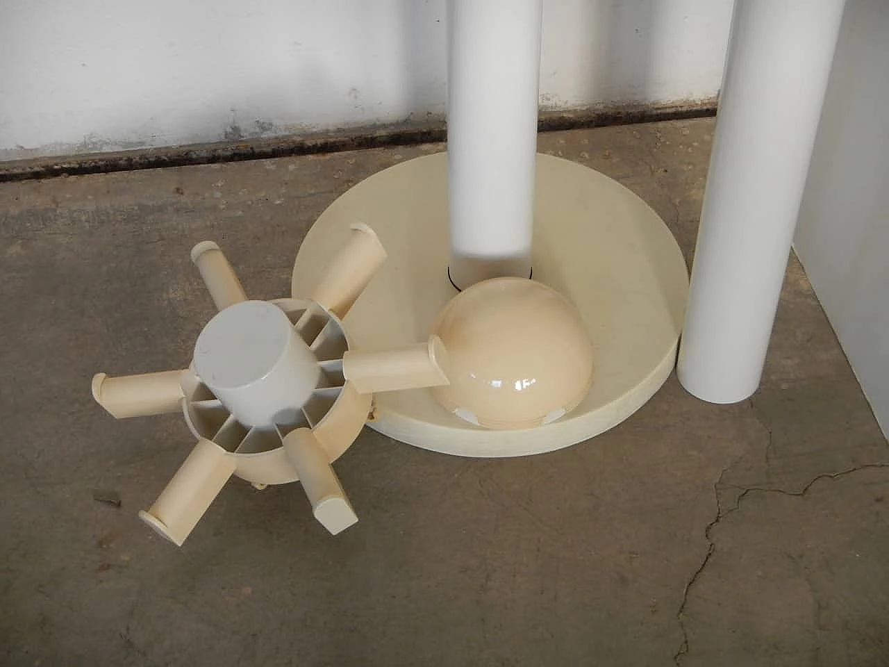 Appendiabiti bianco della Kartell, anni '60 1062545