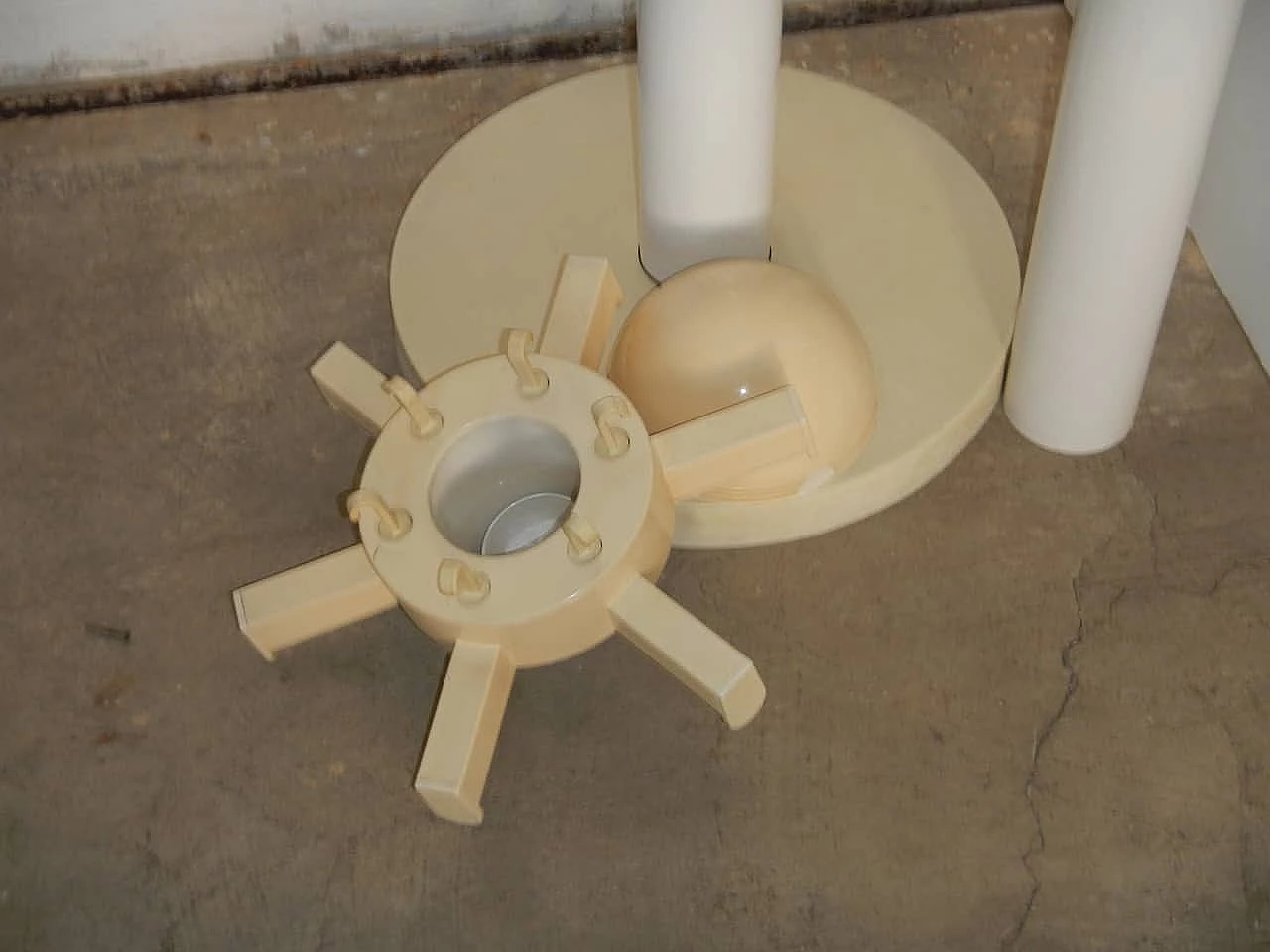 Appendiabiti bianco della Kartell, anni '60 1062546