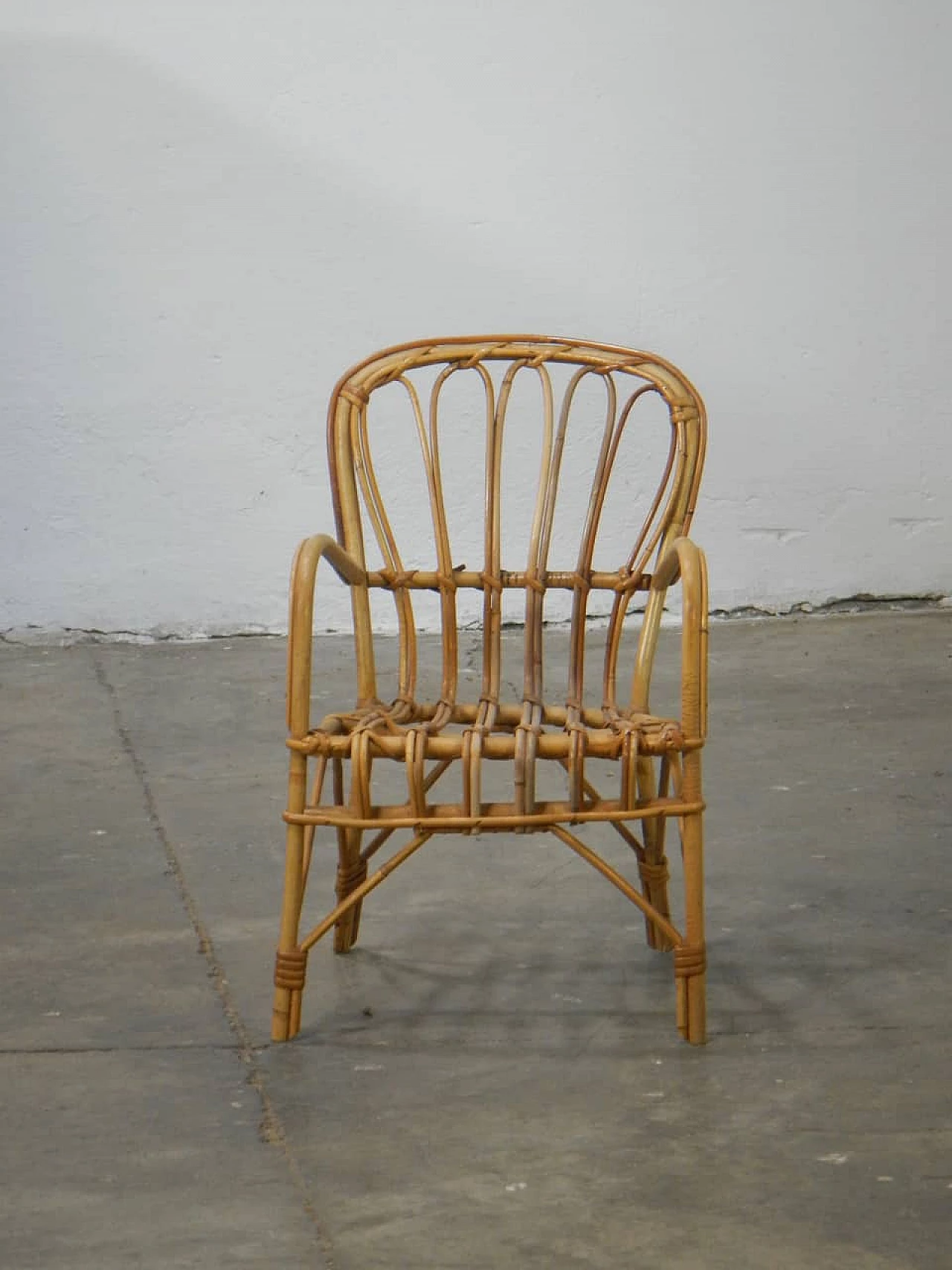 Wicker chair for child, 70s 1062849
